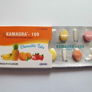 KAMAGRA CHEWABLE 100MG TABLETS